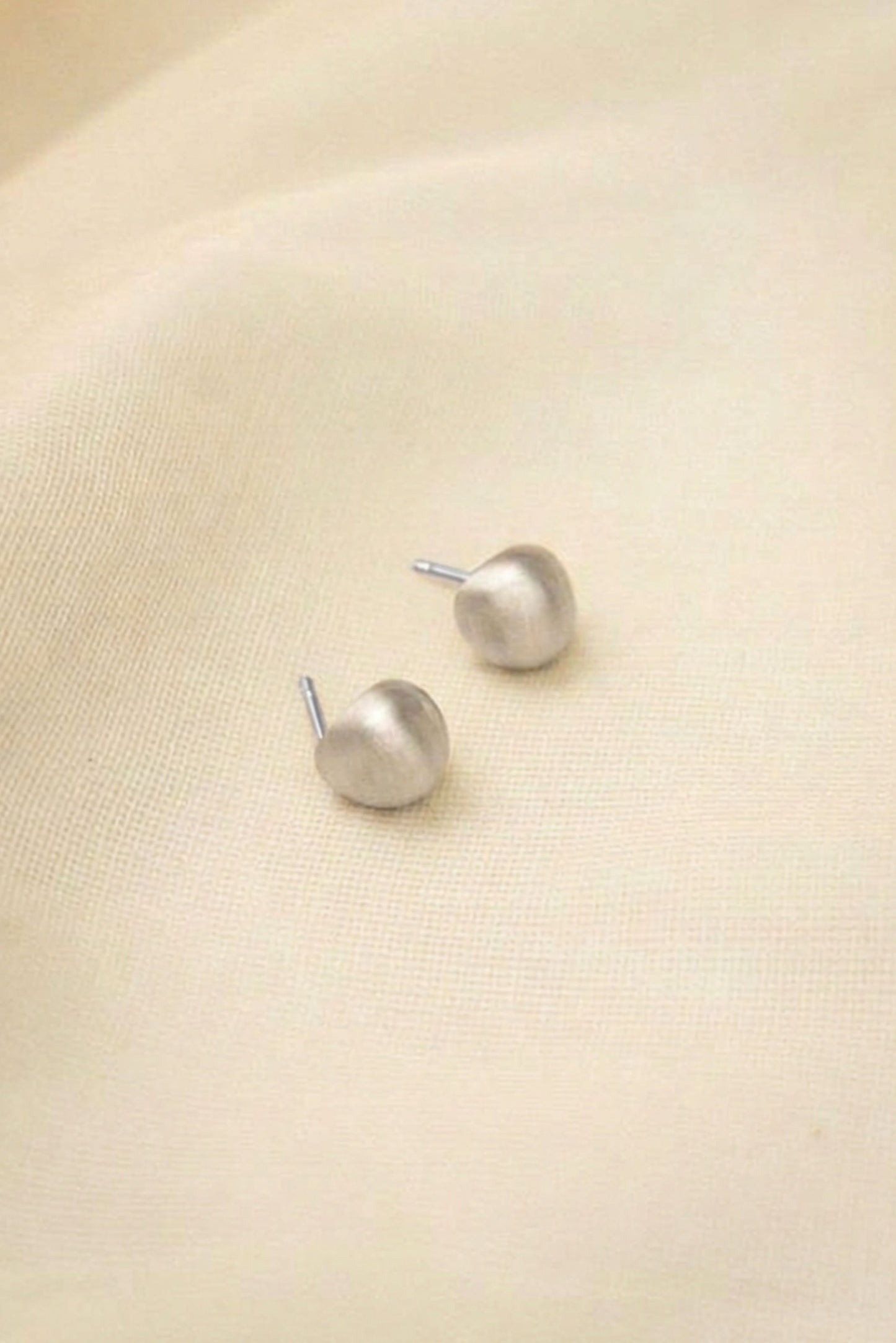Silver Dew Studs