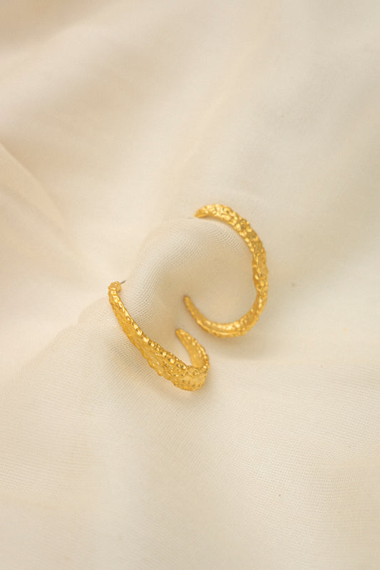 Golden Tide Hoops