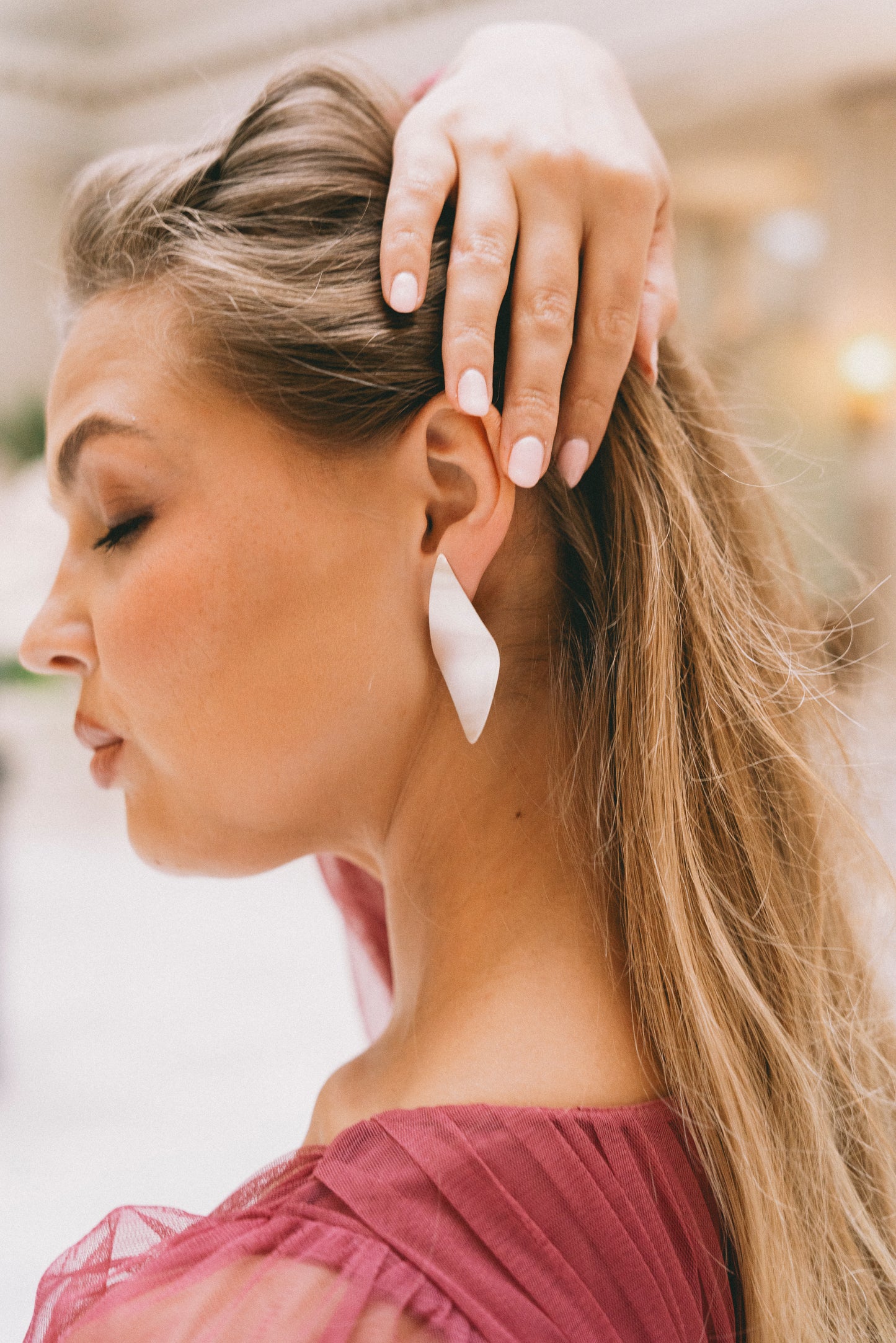 Clara Silver Earrings